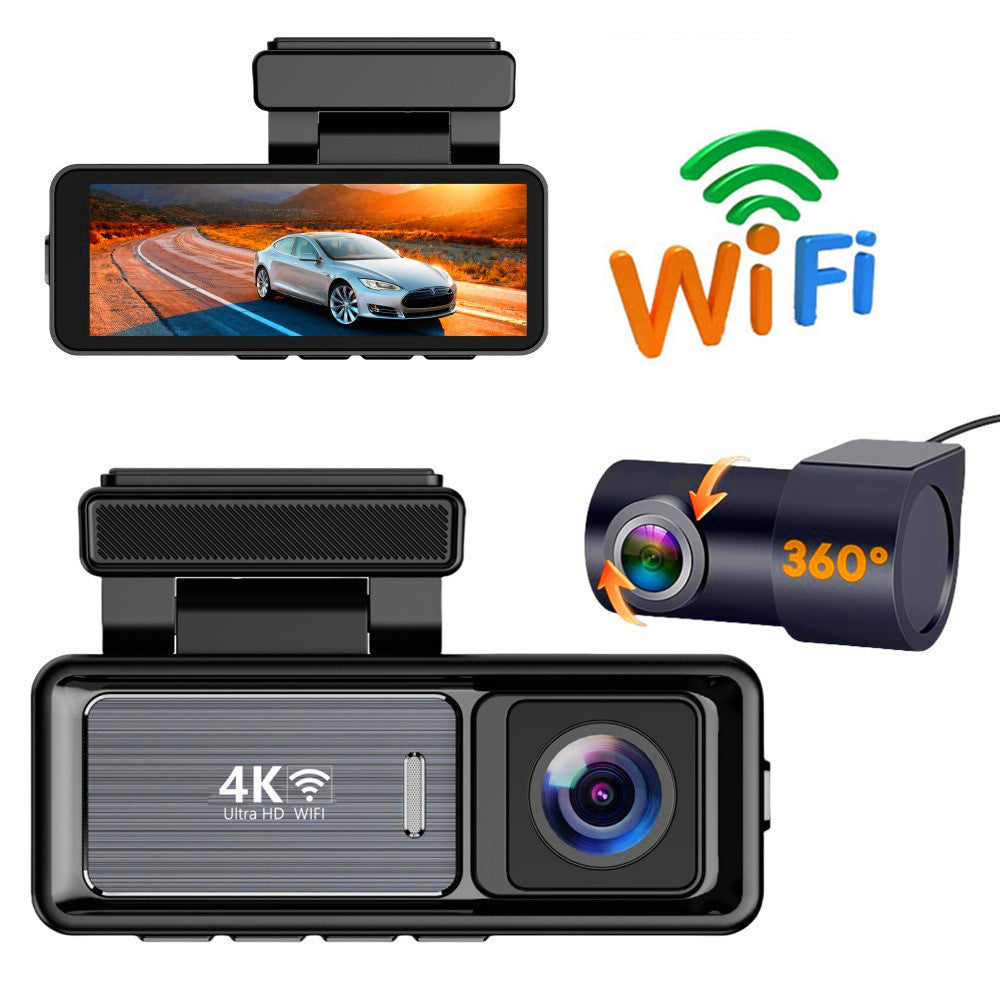 Camera Auto DUALA 4K RAMWISH® cu GPS si WiFi